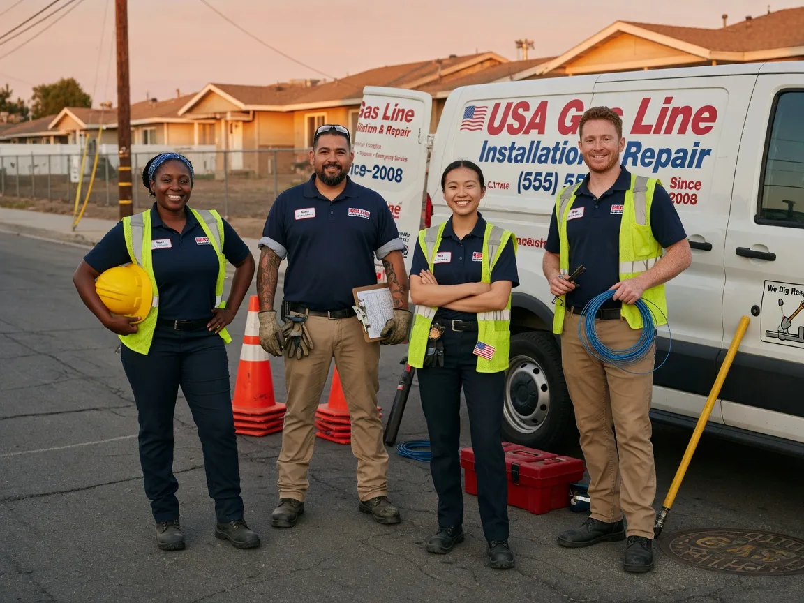 Gas Line Installation company in Mexico, MO